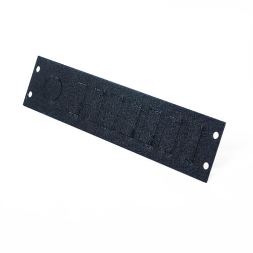 Jotto Desk 425-6057 Blank Faceplate Seven Toggle Switches & One 12V- 2" Faceplate