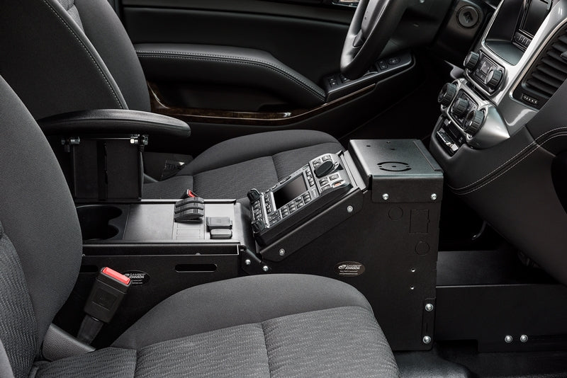 Gamber Johnson 7170-0237-02 Chevrolet/GMC Truck and Full-Size SUV Console with Wiring Chase Kit