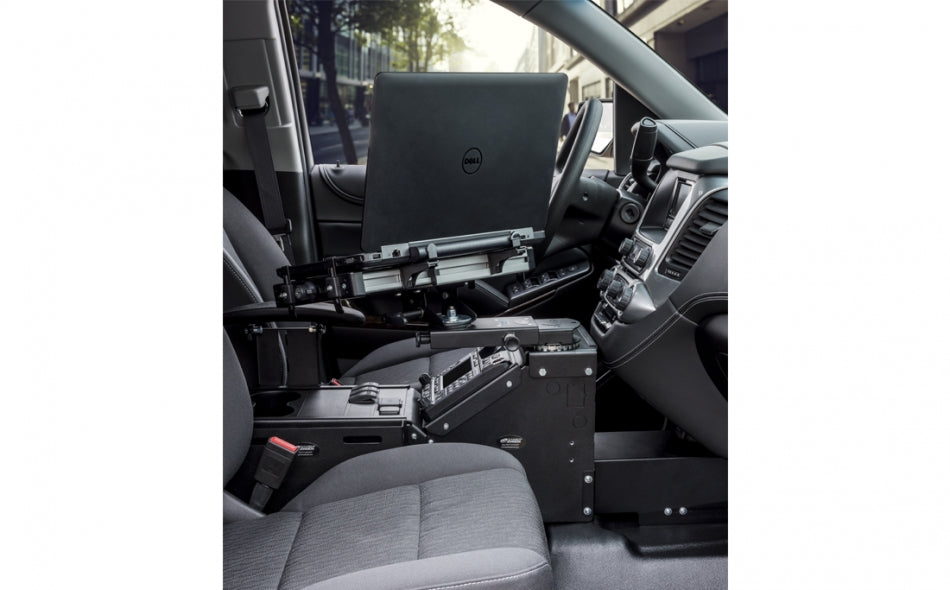 Gamber Johnson 7170-0237-02 Chevrolet/GMC Truck and Full-Size SUV Console with Wiring Chase Kit