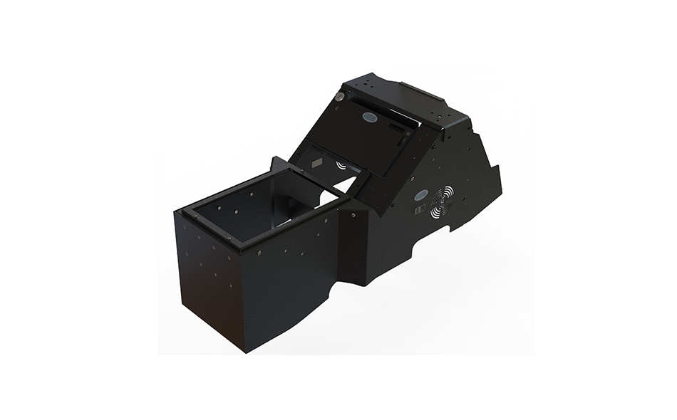 Gamber Johnson 7160-1892-01 2021+ Ford F-150 Wide-To-Narrow Console Box with Printer Mount