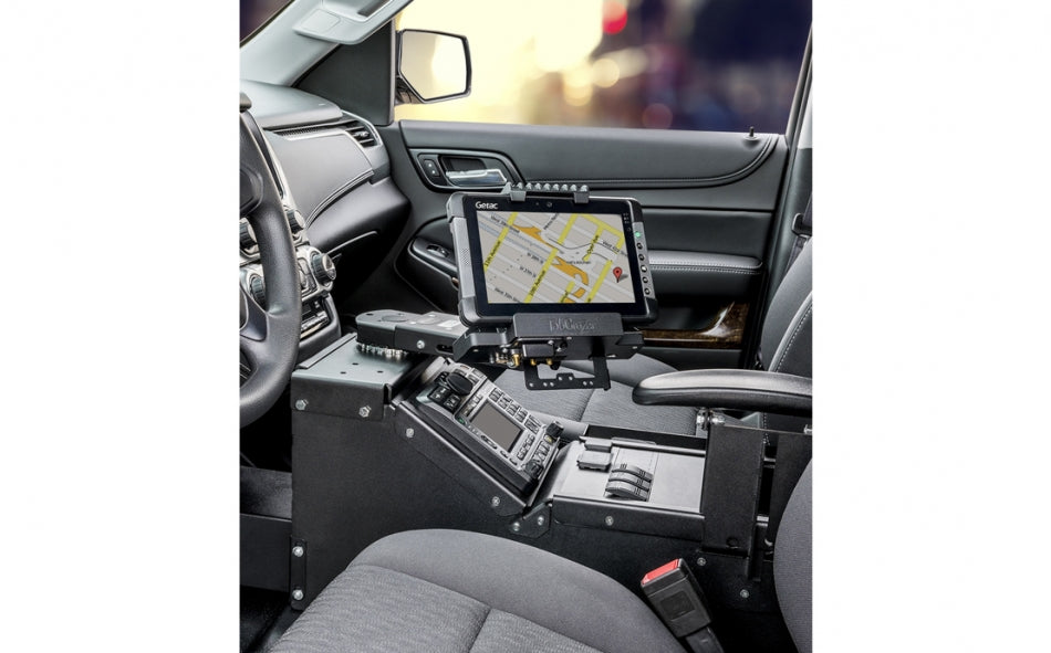 Gamber Johnson 7170-0237-02 Chevrolet/GMC Truck and Full-Size SUV Console with Wiring Chase Kit