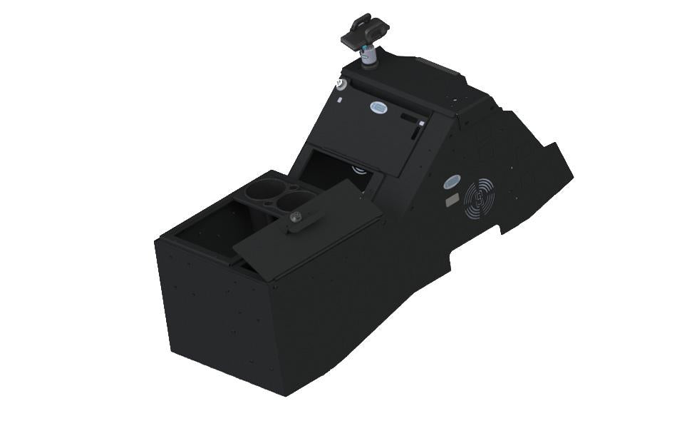 Gamber Johnson 7170-0883-03 2021+ Ford F150 & 2023+ F250-550 Wide Body Console Box Kit