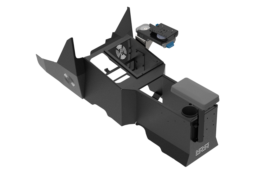 Gamber Johnson 7170-1046-02 2022+ Ford F-150 Lightning Wide-to-Narrow Console Box