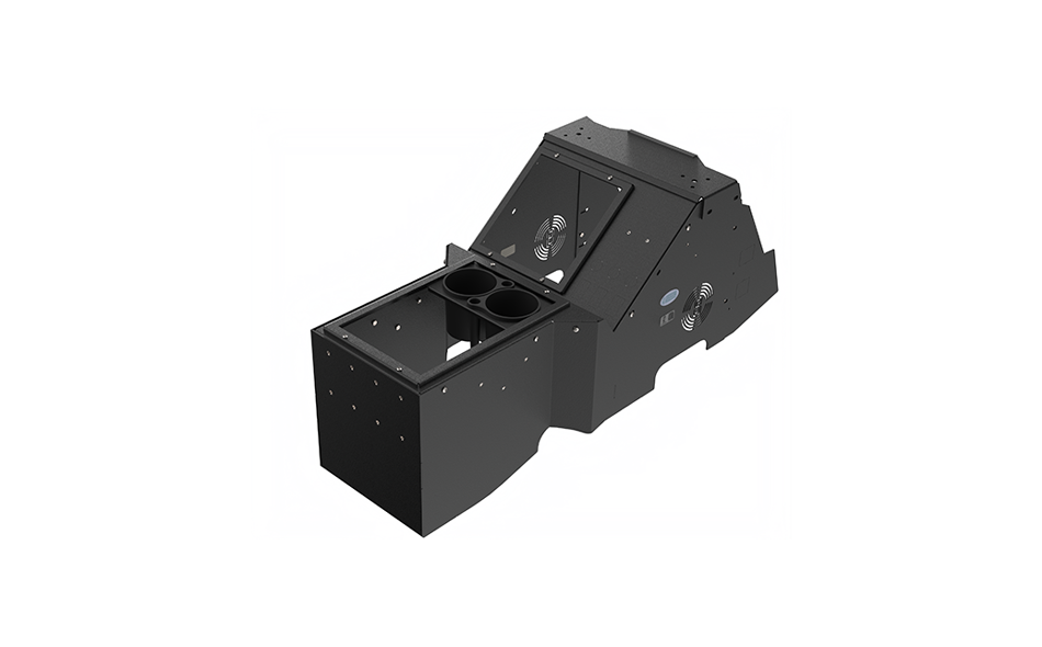 Gamber Johnson 7170-1077-00 2021+ Ford F-150 Wide-To-Narrow Console Box with Cup Holder