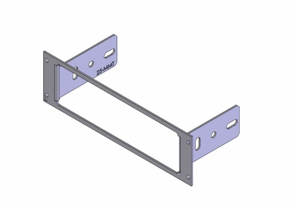 Havis C-EB25-MMT-1P 1-Piece Equipment Mounting Bracket, 2.5″ Mounting Space Motorola Max Trac 3000