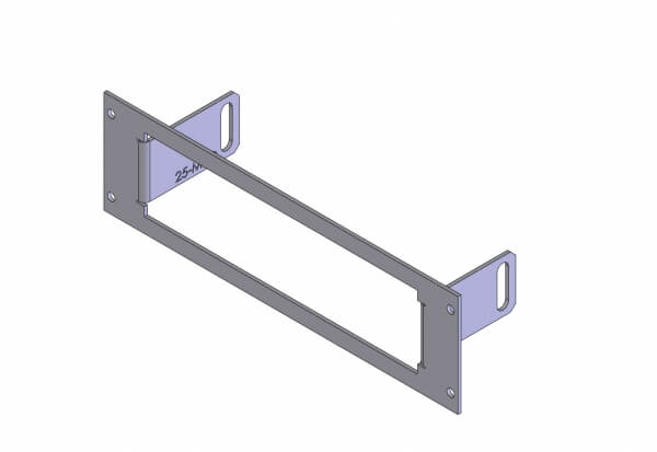 Havis C-EB25-MRD-1P 1-Piece Equipment Mounting Bracket, 2.5″ Mounting Space, Fits Motorola Radius & MOTOTRBO™ Radios