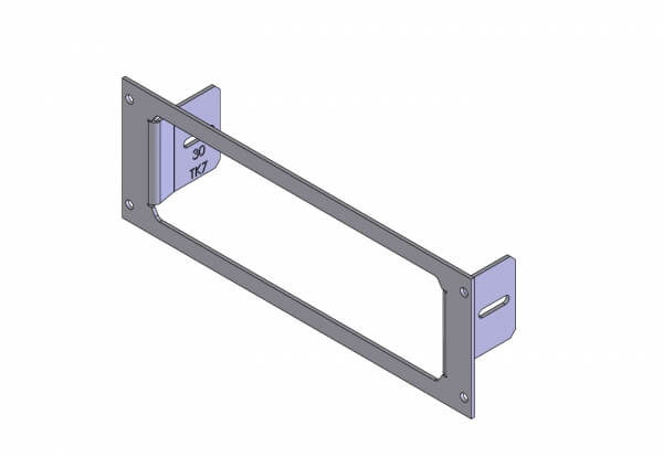 Havis C-EB30-TK7-1P 1-Piece Equipment Mounting Bracket, 3″ Mounting Space, Fits Kenwood TK-5710, TK-5810, TK-690, TK-790, TK-890