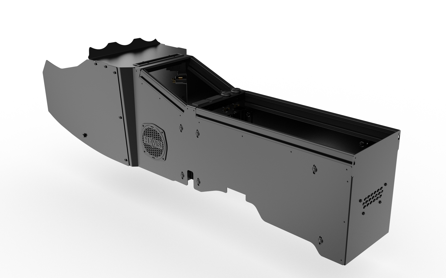 Havis C-VS-0820-BLZR-EV Vehicle-Specific 28″ Angled Console For 2024 Chevrolet Blazer EV