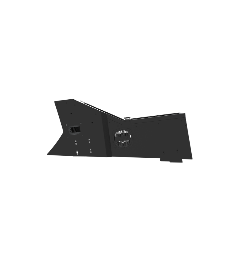 Havis C-VS-1012-INUT-2 Vehicle-Specific 22″ Angled Console for 2020-2025 Ford Interceptor Utility