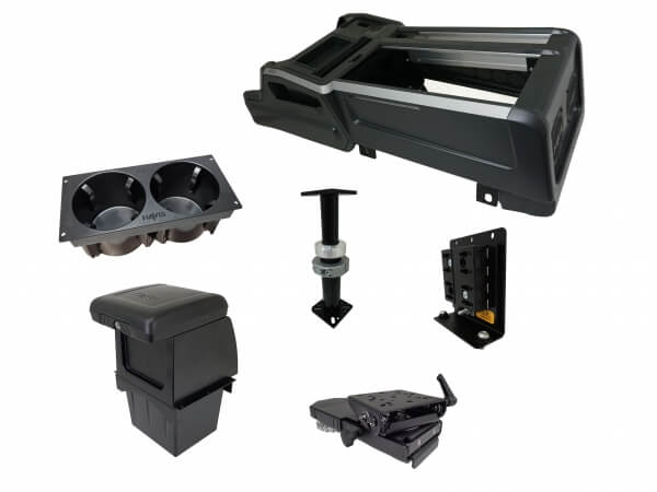 Havis PKG-VSX-1800-TAH-PM-1 Package – Wide VSX Console With Front Printer Mount For Laptop Docking Stations For 2021-2024 Chevrolet Tahoe PPV & SSV