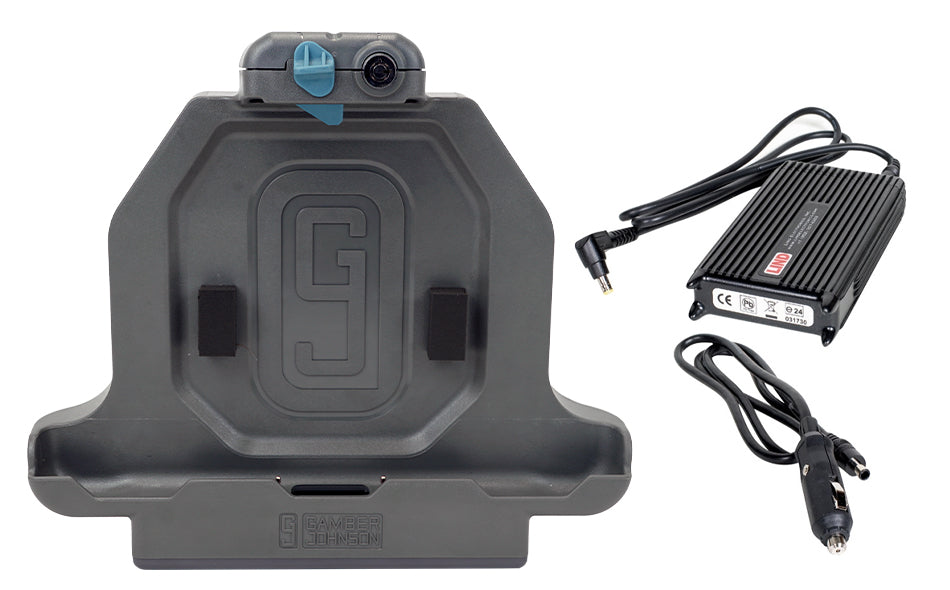 Gamber Johnson 7170-0873-00 Zebra Et51/56 10? Slim Charging Cradle W/External Lind 11-16V Auto Power Adapter