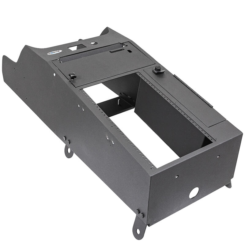 Jotto Desk 425-6678 Chevy Tahoe Integrated Printek Brother Contour Console with Locking Lid Storage - (2021+)