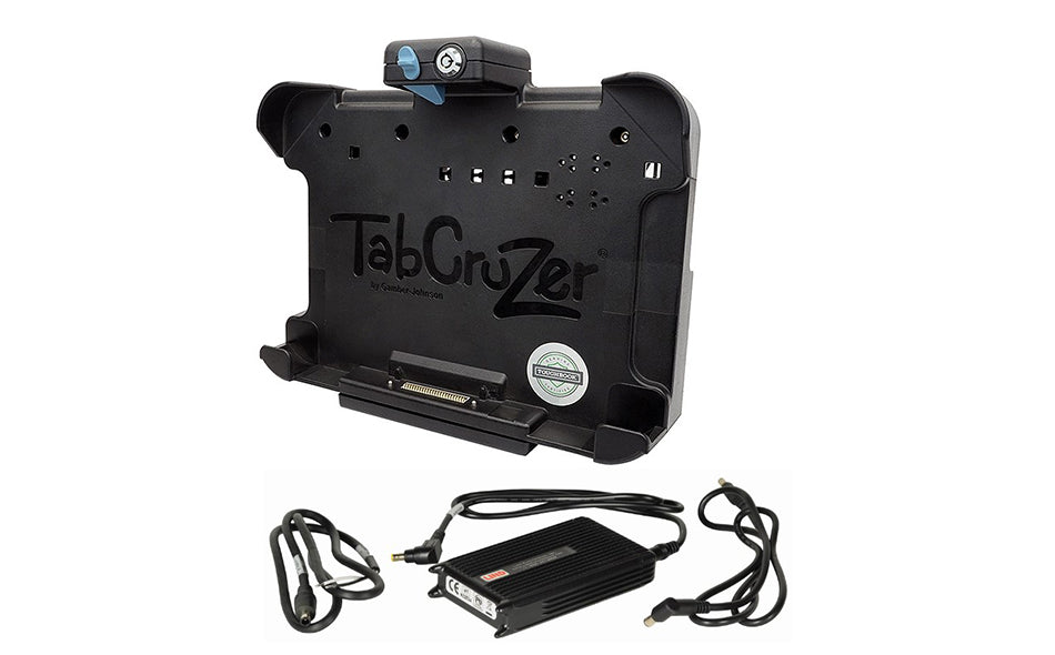 Gamber Johnson 7170-0931-00 Panasonic Toughpad Fz-G1 Thin Docking Station; No Rf With Lind 11-16V Auto Power Adapter With Bare Wire Lead