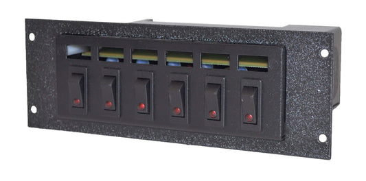 Jotto Desk 425-6294 SVP SB 4020T 6 Position Switch Box - 3" Faceplate