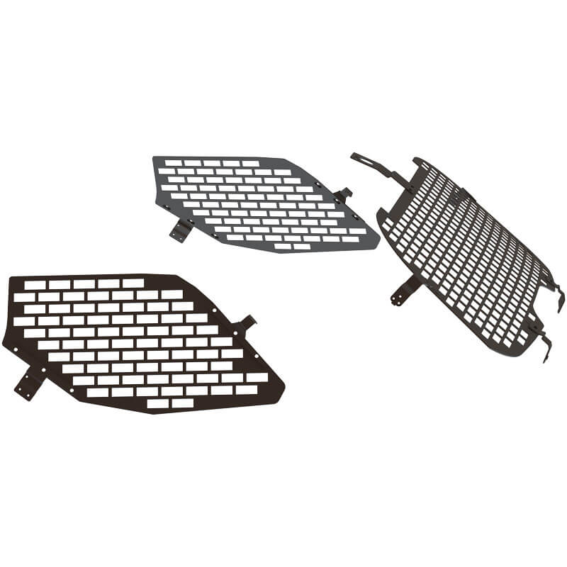 Jotto Desk 475-1113 Ford PI Utility (2020+) Rear Cargo Area Secure-Grid Window Armor