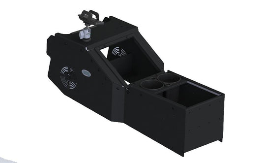 Gamber Johnson 7170-0884-00 2021+ Dodge Durango Standard Console Box Kit with Magnetic Phone Holder and Cup Holder