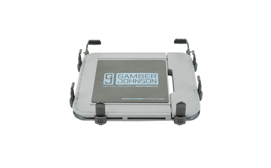 Gamber Johnson Notepad™ Vi Cradle with Zero Edge Clips & Adjustable Chassis
