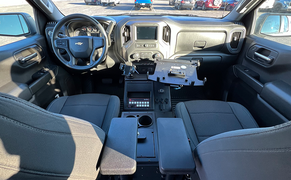 Gamber Johnson 7170-1063-02 2019+ Chevrolet Silverado Wide Body Console Box