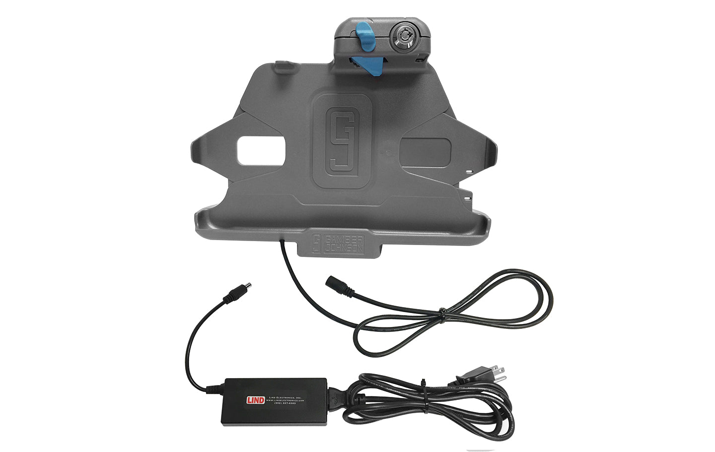 Gamber Johnson 7170-0765-31 Samsung Galaxy Tab Active2/Active3 Dual Usb Docking Station With Ac Power Adapter