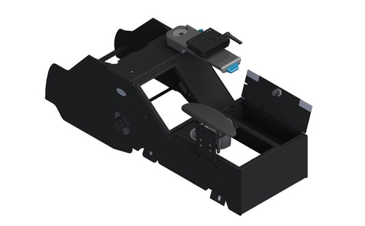 Gamber Johnson 7170-0848-04 2021+ Chevrolet Tahoe Wide Body Console Box Kit with Armrest, Cup Holder, and Mongoose® XLE 9" Motion Attachment