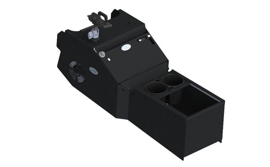 Gamber Johnson 7170-0885-00 2021+ Dodge Durango Standard Console Box Kit with Printer Mount, Magnetic Phone Holder, and Cup Holder