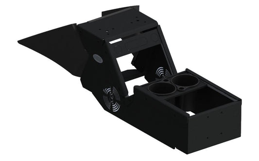 Gamber Johnson 7170-0886-00 2021+ Dodge Charger Console Box (Short 10.5") Kit with Cup Holder