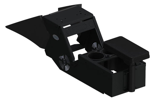 Gamber Johnson 7170-0886-01 2021+ Dodge Charger Console Box (Short 10.5") Kit with Cup Holder and Rear Armrest