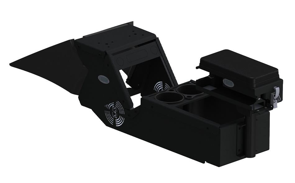 Gamber Johnson 7170-0887-02 2021+ Dodge Charger Console Box Kit with Cup Holder and Printer Armrest