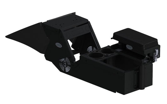 Gamber Johnson 7170-0887-02 2021+ Dodge Charger Console Box Kit with Cup Holder and Printer Armrest