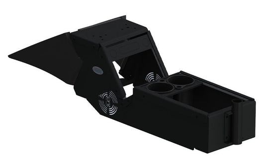Gamber Johnson 7170-0887-03 2021+ Dodge Charger Console Box Kit with Cup Holder and Vertical Mount