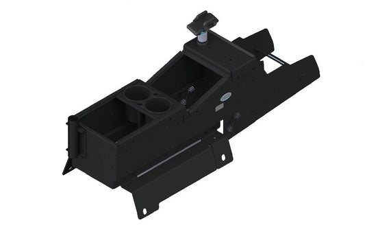 Gamber Johnson 7170-0893-02 2021+ Chevy Tahoe Standard Width Console Box Kit with Magnetic Phone Holder, Cup Holder, and Vertical Mount