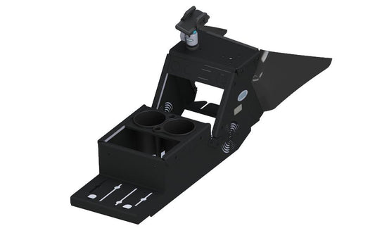 Gamber Johnson 7170-0927-00 2021+ Dodge Charger Console (Short 8.5") Kit with Magnetic Phone Holder and Cup Holder