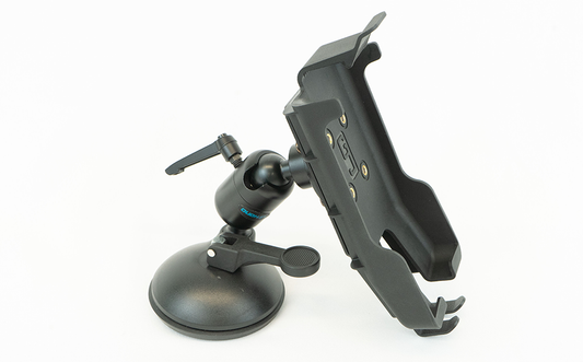 Gamber Johnson 7170-1017 Zebra Tc22/Tc27 Cradle W/Zirkona Medium Joiner + Suction Cup Mount