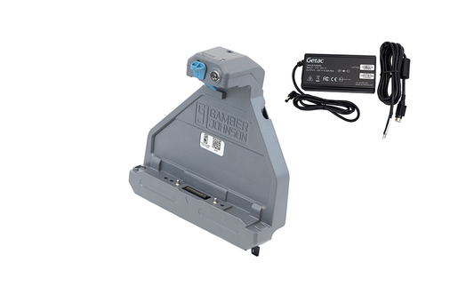 Gamber Johnson 7170-1126-00 Getac Zx80 Tablet Docking Station (No Rf) With 120W Bare Wire Auto Power Adapter