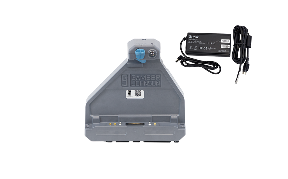 Gamber Johnson 7170-1126-03 Getac Zx80 Tablet Docking Station (Tri Rf) With 120W Auto Power Adapter