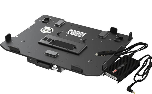 Gamber Johnson 7300-0604-10 Panasonic Toughbook® 40 Trimline Cradle (No Electronics) With Power Adapter