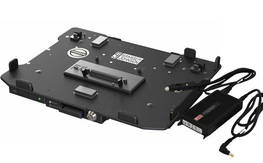 Gamber Johnson 7300-0605-17 Panasonic Toughbook® 40 Trimline Docking Station With Power Adapter, Lite Port, Quad Rf