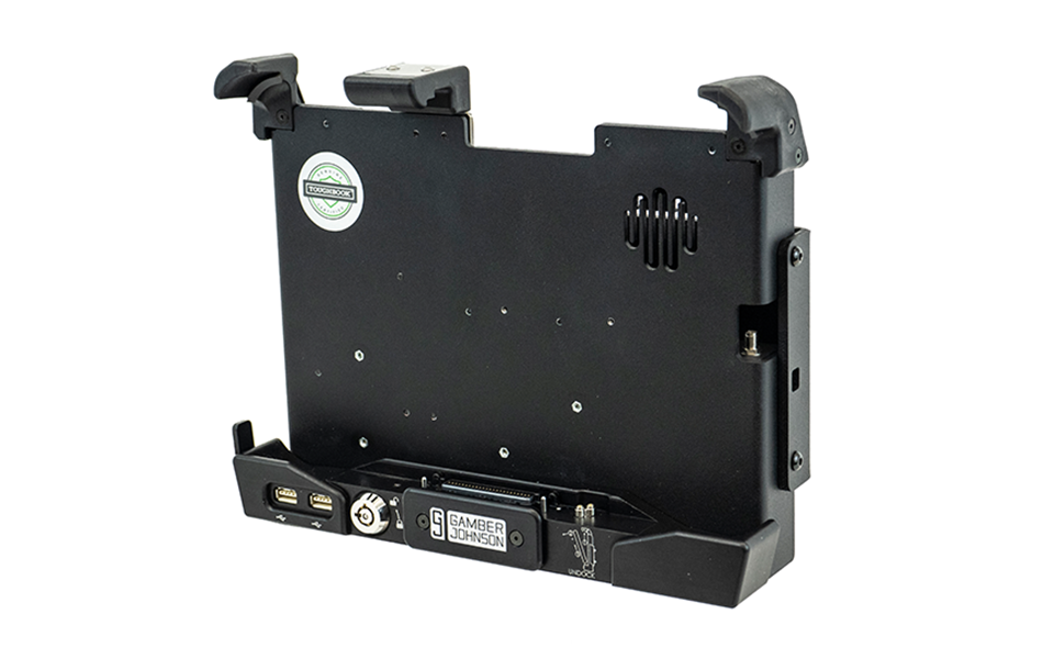 Gamber Johnson 7300-0646 Panasonic Toughbook® G2 Trimline Tablet Docking Station, Full Port Replication, Dual Rf