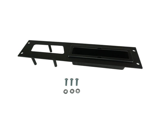 Havis C-AH-AWD-DUR Console Accessory Bracket Kit With Accessory Holder And Cutout For Relocating AWD Control Switch