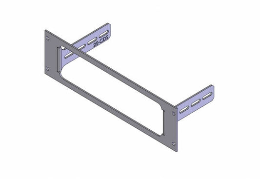 Havis C-EB25-CDS-1P 1-Piece Equipment Mounting Bracket, 2.5″ Mounting Space, Fits Motorola CDM 750, 1250, 1550