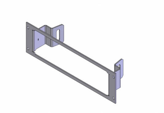 Havis C-EB25-MA5-1P 1-Piece Equipment Mounting Bracket, 2.5″ Mounting Space, Fits Motorola Spectra A5, A7,
