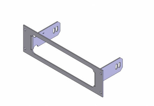 Havis C-EB25-MPM-1P 1-Piece Equipment Mounting Bracket, 2.5″ Mounting Space, Fits Motorola PM 400