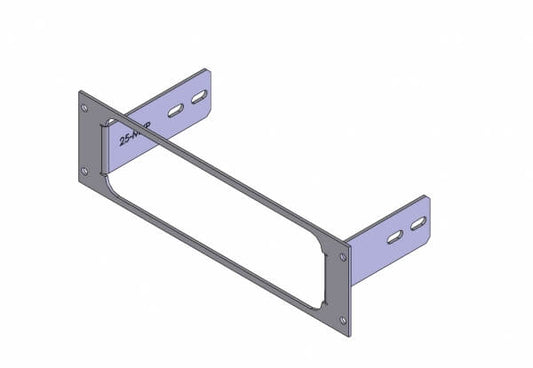 Havis C-EB25-MXP-1P 1-Piece Equipment Mounting Bracket, 2.5″ Mounting Space, Fits Motorola XPR 4550