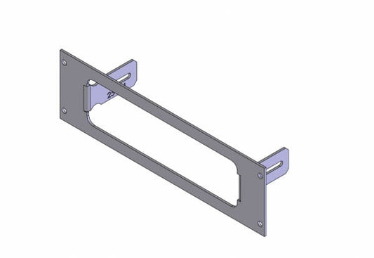 Havis C-EB25-T81-1P 1-Piece Equipment Mounting Bracket, 2.5″ Mounting Space, Fits Kenwood TK-8180, TK-7180, TK-7160, TK-8160