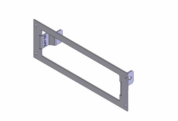 Havis C-EB30-APR-1P 1-Piece Equipment Mounting Bracket, 3″ Mounting Space, Fits Motorola APX-4500 Remote Radio