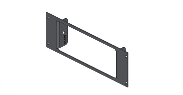 Havis C-EB30-FSP-1P 1-Piece Equipment Mounting Bracket, 3″ Mounting Space, Fits Federal Signal Pathfinder PF200 Switch Panel