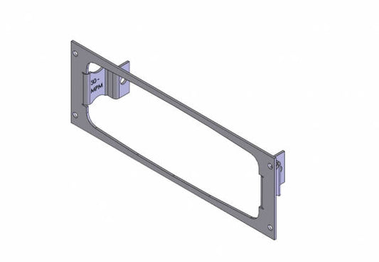 Havis C-EB30-MPM-1P 1-Piece Equipment Mounting Bracket, 3″ Mounting Space, Fits Motorola PM1500