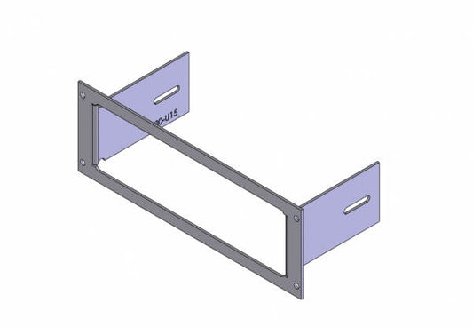 Havis C-EB30-U15-1P 1-Piece Equipment Mounting Bracket, 3″ Mounting Space, Fits Uniden BCT15