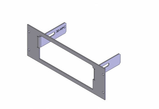 Havis C-EB30-WPC-1P 1-Piece Equipment Mounting Bracket, 3″ Mounting Space, Fits Whelen Power Control Center