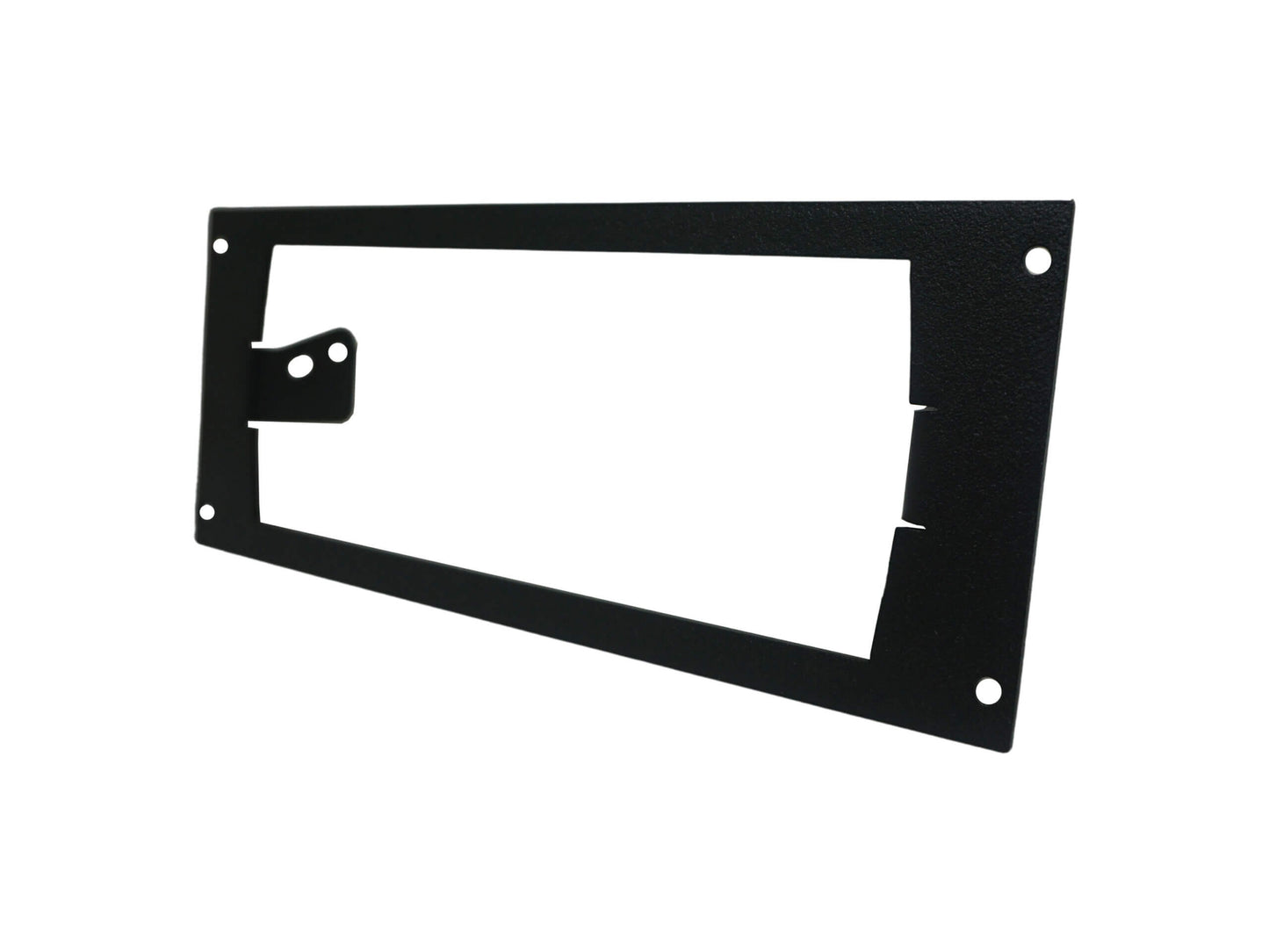 Havis C-EB35-KCH-1P-A Angled 1-Piece Equipment Mounting Bracket, 3.5″ Mounting Space, Fits Kenwood KCH-20R Remote Radio